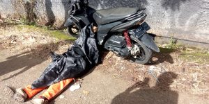 Sesosok Mayat Paruh Baya, Ditemukan di Samping Lapangan Bola Kelurahan Sukatani