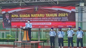 Apel Siaga di Gelar Lapas Narkotika Jakarta Jelang Nataru