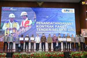 Kementerian PUPR Laksanakan Penandatanganan Tender Dini