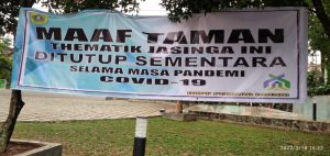 DPKPP Tutup Sementara Taman Tematik Jasinga