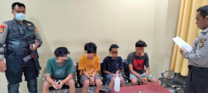 Hari Pertama Bulan Suci Ramadhan 1443 H, Belasan Pemuda Akan Tawuran Diamankan Polsek Cimanggis.