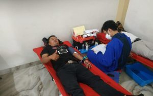 Masyarakat Jasinga Antusias Berdonor Darah di Ponpes Asefurohim 