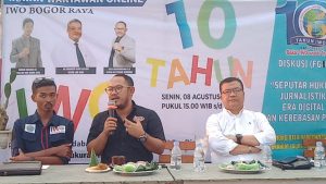 MCJ Hadiri HUT IWO Ke 10 Tahun di Cafe Diplomat Leuwiliang