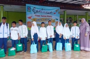 Sikap Saling Berbagi dan Peduli di SMPN 2 Jasinga Patut Jadi Percontohan