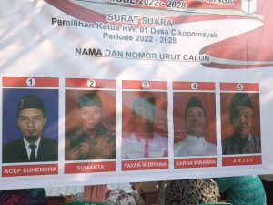 Karna Wirawan Pertahankan Jabatan Ketua RW Setelah Menang Telak Dalam Kontestan Pemilihan