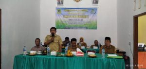 Transparansi Pembangunan Desa Koleang Dinilai Cukup Baik