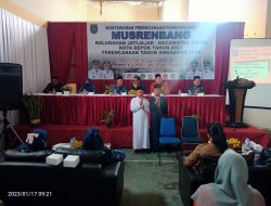 Musrenbang Tahun 2024 Digelar Kelurahan Jatijajar ‘Tingkatkan Kesejahteraan Kota Depok Lewat Peningkatan Pelayanan Dasar’