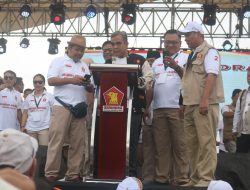 HUT ke-15 Partai Gerindra Gelar Acara Dihadiri Ribuan Simpatisan