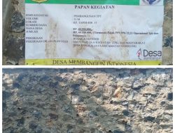 Spesifikasi Belanja Bahan Baku Material dan Upah Tenaga Kerja TPT Tapos RW 13 Diduga Sarat Kejanggalan