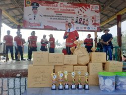 Jaga Kekompakan, Aparatur Pemerintahan Desa Setu Meriahkan Lomba 17 Agustus