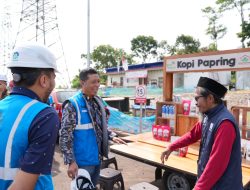Sinergi Kelistrikan dan Kearifan Lokal: Di Sela Tinjauan Sinergi Kelistrikan dan Kearifan Lokal, GM PLN UIP JBTB Nikmati Cita Rasa Kopi Papring Binaan PLN Peduli