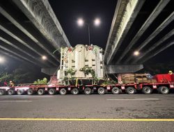 Sokong Kelistrikan Jantung Jawa Timur, 6 Unit IBT GISTET 500 kV Waru Tiba di Pelabuhan Mirah, Tanjung Perak