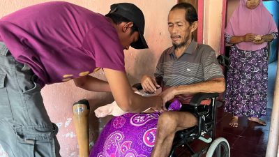 YBM PLN UIP JBTB Salurkan Bantuan Kaki Palsu, Hadirkan Harapan Baru bagi Penyintas Amputasi