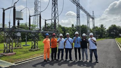 Perkuat Sistem Kelistrikan Banyuwangi Selatan, GM PLN UIP JBTB Tinjau Langsung Kesiapan Gardu Induk 150 kV Genteng