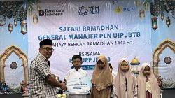 Safari Ramadhan PLN UIP JBTB di Malang, Santuni 20 Anak Yatim dan Perkuat Semangat Proyek Kelistrikan