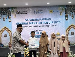 Safari Ramadhan PLN UIP JBTB di Malang, Santuni 20 Anak Yatim dan Perkuat Semangat Proyek Kelistrikan