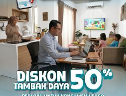 Dukung Electrifying Lifestyle dan Kenyamanan WFH, PLN Beri Diskon Tambah Daya 50%