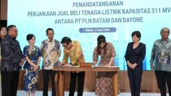 Dukung Gaya Hidup Listrik dan Ekosistem Digital, PLN Teken PJBTL Terbesar untuk Data Center di Indonesia, Siap Pasok Listrik 511 MVA ke DayOne