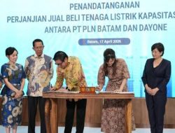 Dukung Gaya Hidup Listrik dan Ekosistem Digital, PLN Teken PJBTL Terbesar untuk Data Center di Indonesia, Siap Pasok Listrik 511 MVA ke DayOne