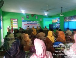 Korwil Dinas Pendidikan Kecamatan Modung Bersama Dinas Pendidikan Kab. Bangkalan sosialisasikan IKM