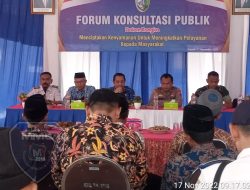 Tingkatkan Pelayanan Kepada Masyarakat Pemerintah Kecamatan Adakan Forum Konsultasi Publik