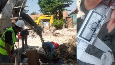 Pelaksanaan Proyek MTsN 2 Sampang ketahuan Curang