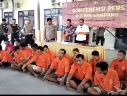 Polres Sampang Ungkap Kasus Narkotika Dan Pencabulan