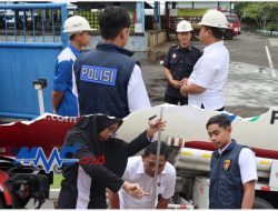 Unit Tipidter Satreskrim Polres Lumajang Sidak SPBU dan SPBE, Jelang Idul Fitri