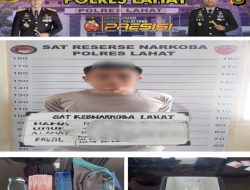 Satresnarkoba Polres Lahat Kembali Ungkap Kasus Narkoba Jenis Sabu