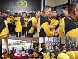 Kapolres Lahat Halal Bihalal Dengan Personel