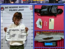 Polisi Tangkap Terduga Pelaku Penyalahgunaan Psikotropika Jenis Ganja