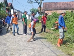Giat Gotong Royong Sambut HUT Kabupaten Lahat Ke 154 Tahun