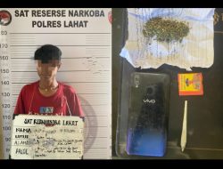 Tim Satresnarkoba Polres Lahat Polda Sumsel Ungkap Jaringan Narkoba