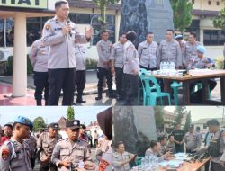 Supervisi Bid Logistik Polda Sumsel Reinvenrisasi dan Reviurisasi Ke Polres Lahat