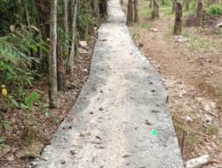 Pembangunan Jalan Setapak  Di Desa Padu Raksa Kecamatan Kikim Timur  Kabupaten Lahat