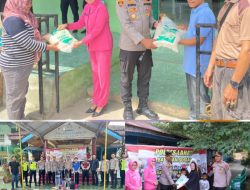 Polres Lahat Gelar Baksos dan Bansos Serta Bhakti Kesehatan