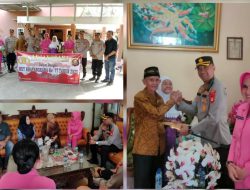 Kapolres Lahat Ajang sana Bersama Purnawirawan Dan Warakauri Polri