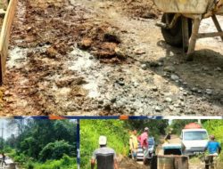 Proyek Pembangunan Jalan Cor beton Desa Indikat Ilir Di Perbincangkan Masyarakat