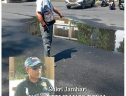 Pemeliharaan Periodik Jalan Halaman Pemkab Lahat Tempat Genangan Air Hujan