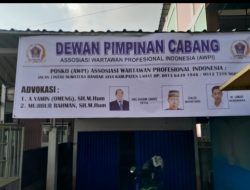 Asosiasi Wartawan Prefosional Indonesia (AWPI) DPC Kabupaten Lahat