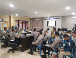 Team Supervisi Polda Sumsel Lakukan KunjunganKe Polres Lahat