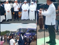 267 Orang Kepulangan Jemaah Haji Disambut Bupati Lahat