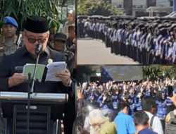 Ribuan Masyarakat Padati Halaman Pemkab Lahat