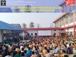 WBP Mendapat Arahan Dari Kalapas Kelas IIA  Lahat