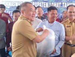 Bupati Lahat Hadiri Lounching Dan Penyerahan Bantuan Secara Simbolis