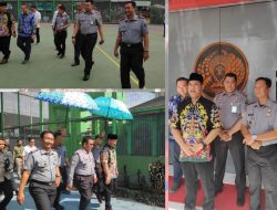 Kalapas Kelas IIA Lahat Hadiri Peletakan Batu Pertama dan  Peresmian Kantin Lapas Muara Enim