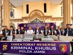 Ditreskrimsus Polda Jambi Ungkap Kasus Korupsi Proyek Stasiun, 5 Pelaku Menjadi Tersangka