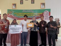 Kunjungan Kerja Anggota Komite IV DPD RI ibu  Dra.Hj.Elviana.M.Si Di SMKN 1 Merangin Mendapat Aspirasi Dari Kepsek Hindra Mashuri.