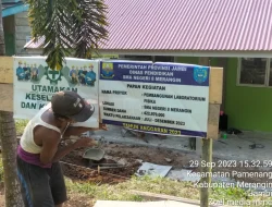 Diduga Kepsek SMAN 8 Merangin Ade Erma Suryani Ada Main Mata Dengan Pihak Konsultan Perencana Terkait Bangun Sekolah.