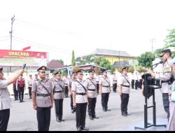 Sertijab Kasat Bimas Dan Kapolsek Polres Lahat